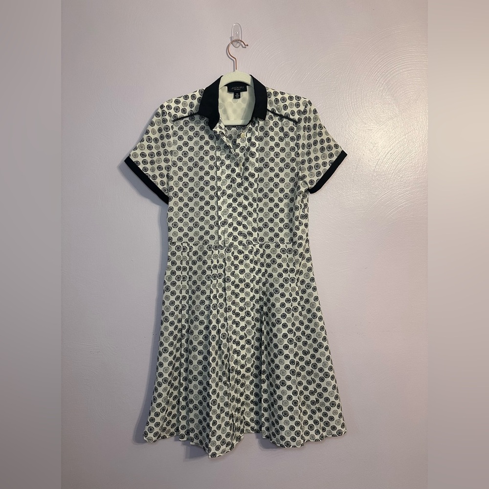 Jason Wu for Target Bicyle Wheel Print Collard Dress Size XS